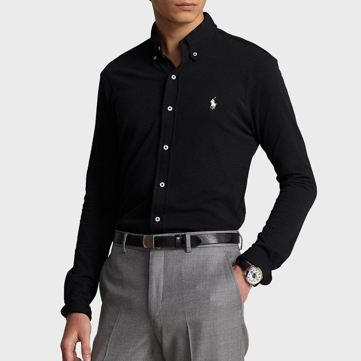 Black Featherweight Mesh Shirt main product photo