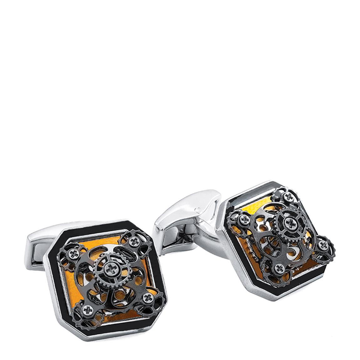 Diablo Ottagono Gear Cufflinks main product photo