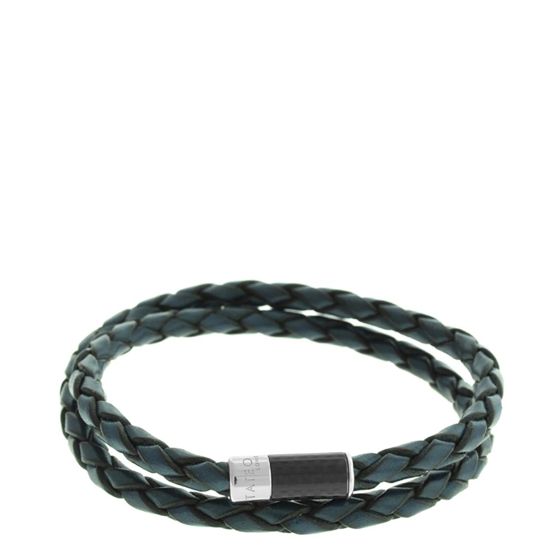 Double Wrap Carbon Fibre Bracelet main product photo