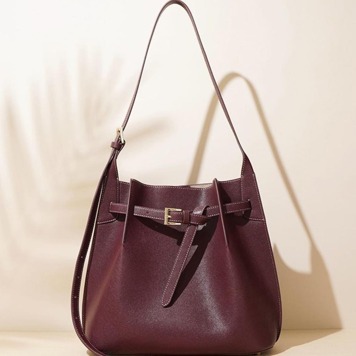 Grey/Red PhoebeShoulder Bag main product photo