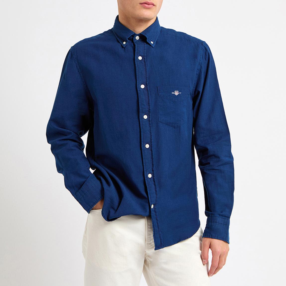 Indigo Regular Fit Oxford Shirt main product photo