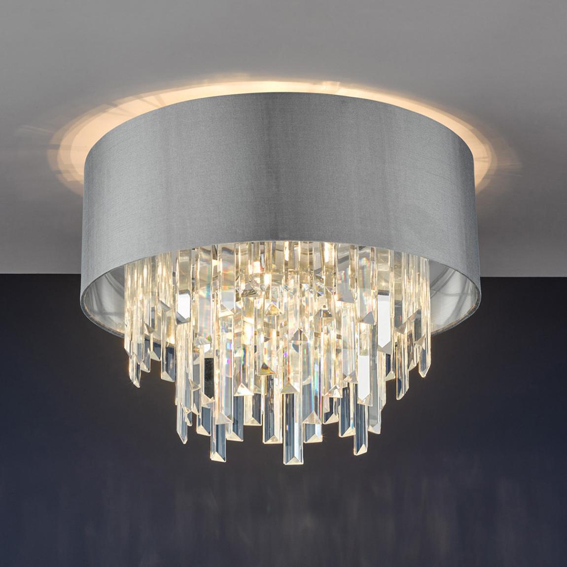 Halle 4 Light Flush Grey Shade main product photo