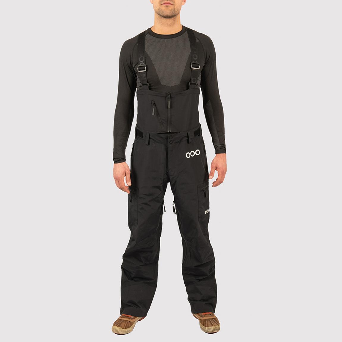 Black Mens Waterproof Ski Trousers main product photo