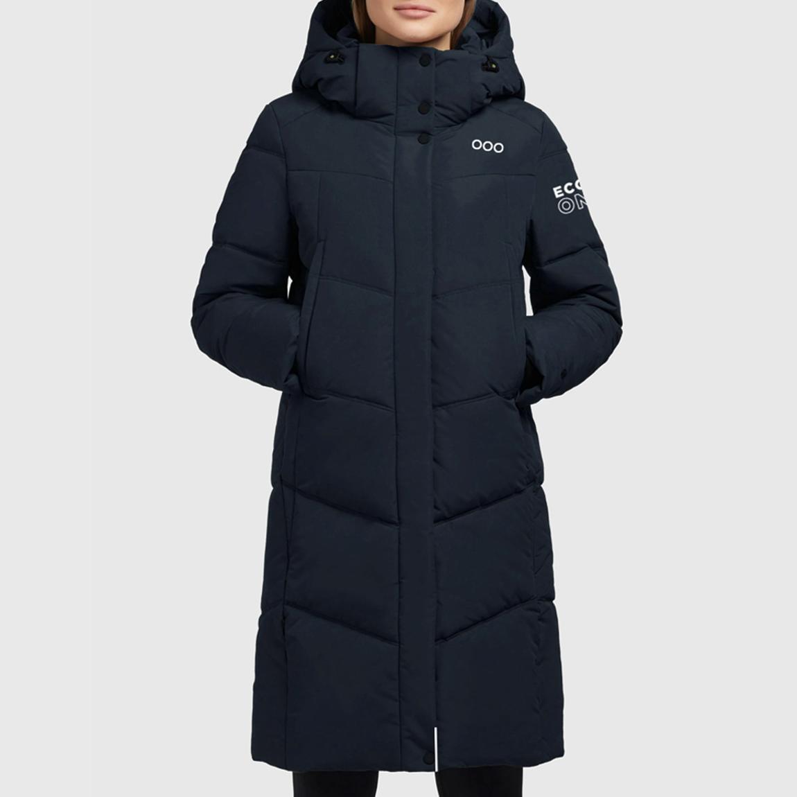 Navy Womens New York Longline Coat main product photo