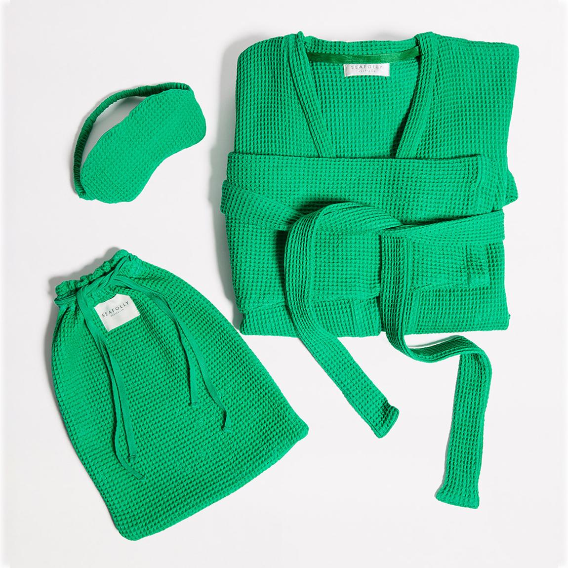 Green Waffle Sleep Set main product photo