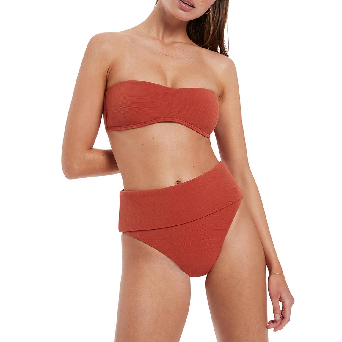 Russet Islarib Minimal Bandeau Bikini Top main product photo