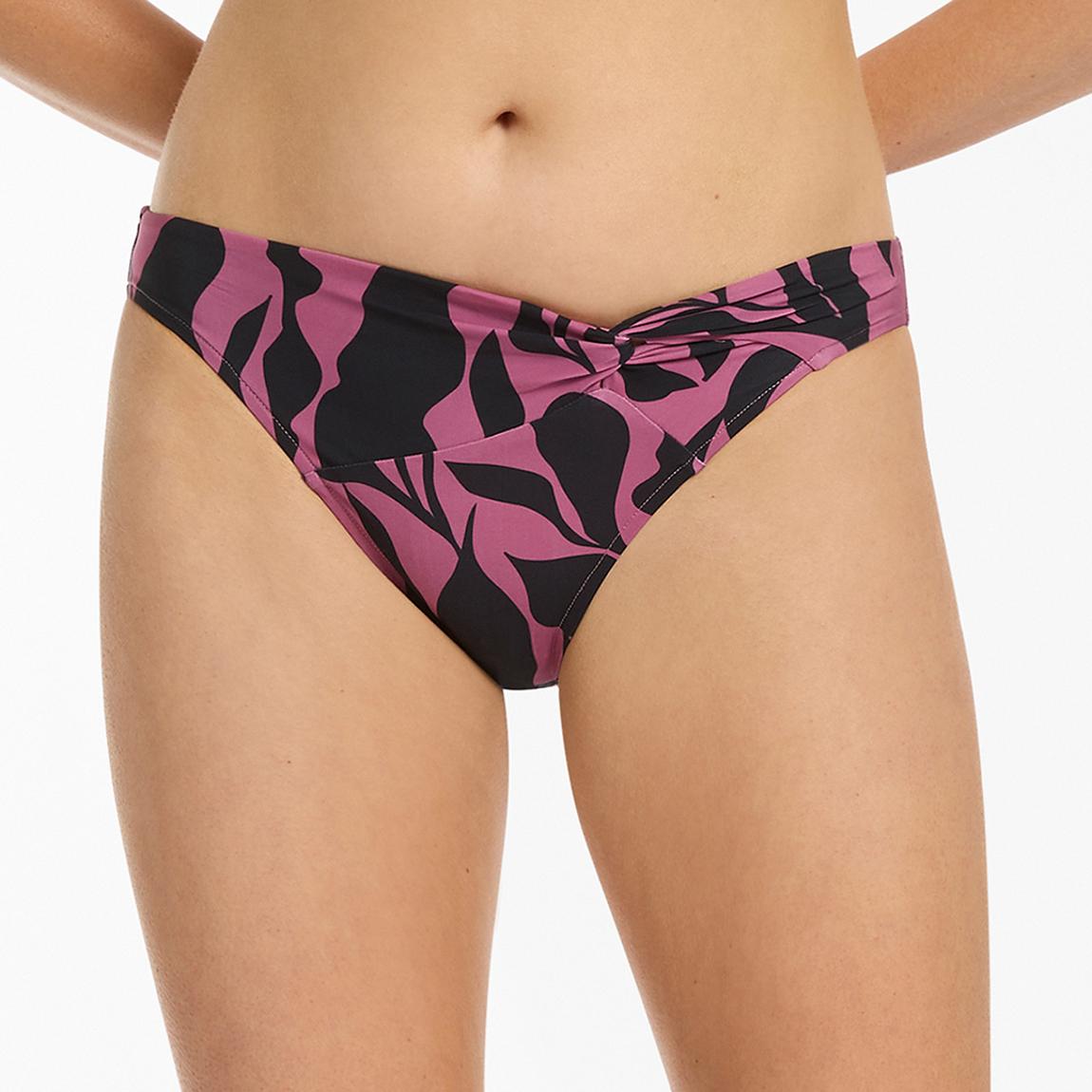 Mauve Sereno Twist Front Hipster Bikini Bottoms main product photo