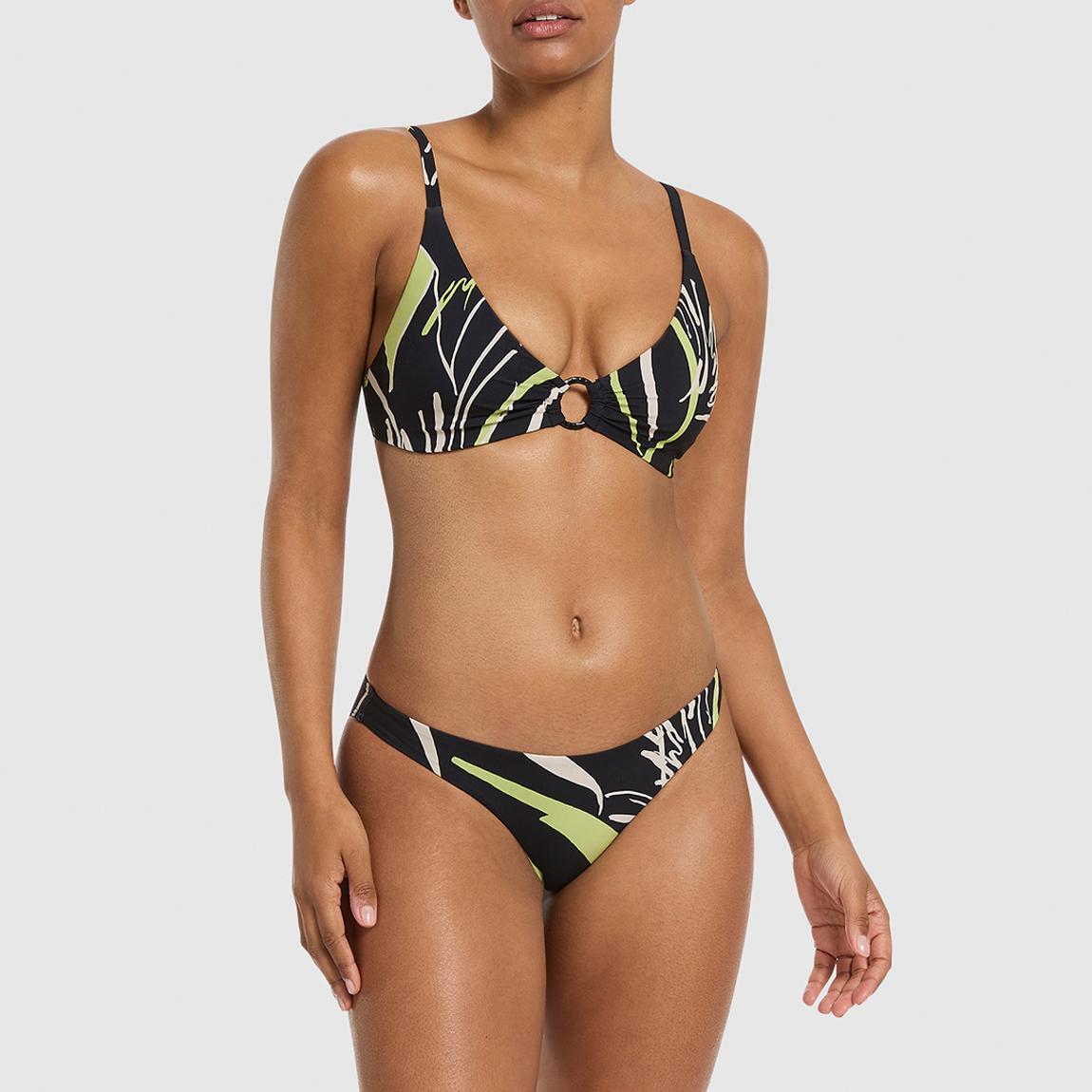 Black Catalina Hipster Bikini Bottoms main product photo