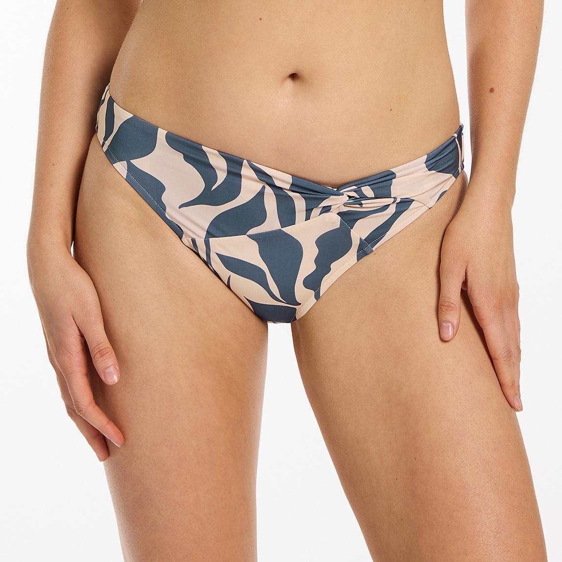 Blue Sereno Twist Front Hipster Bikini Bottoms main product photo