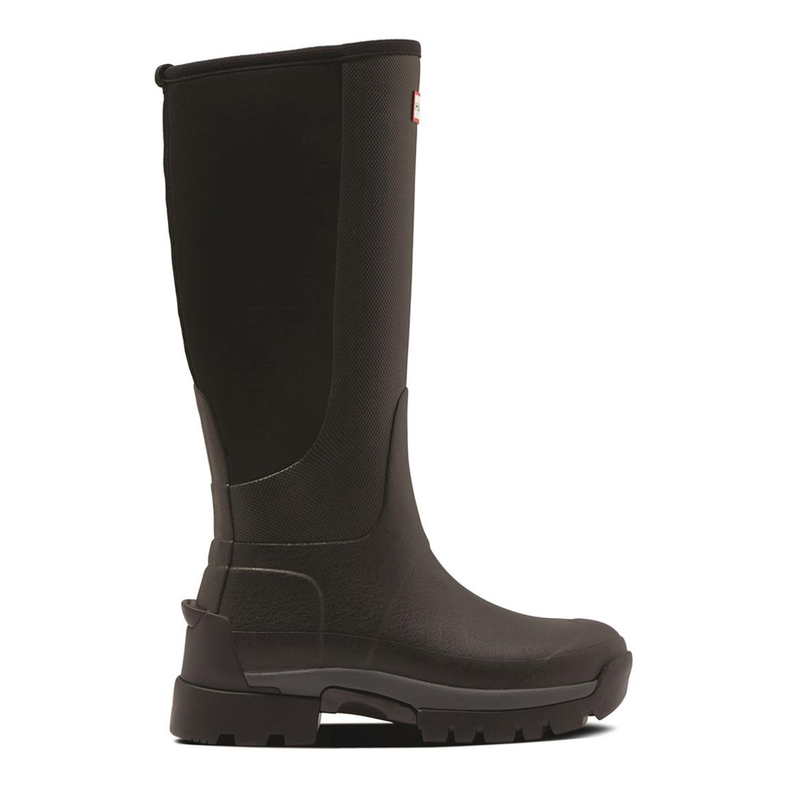 Women's Black Balmoral Hybrid Tall Wellies main product photo