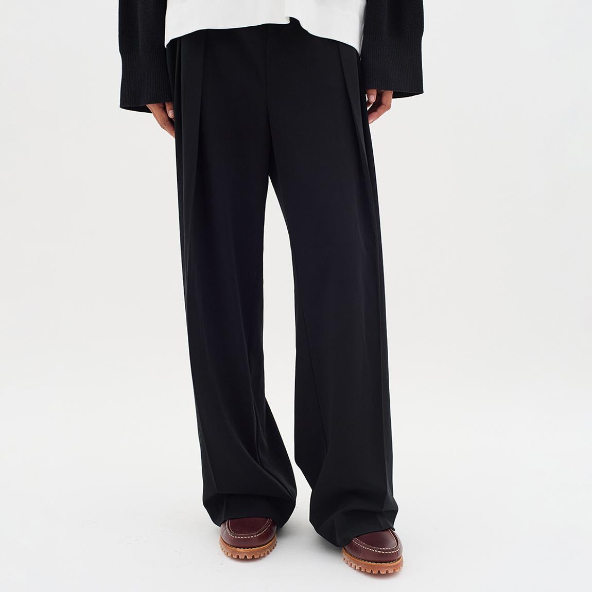 Black Wide Leg Trousers main product photo