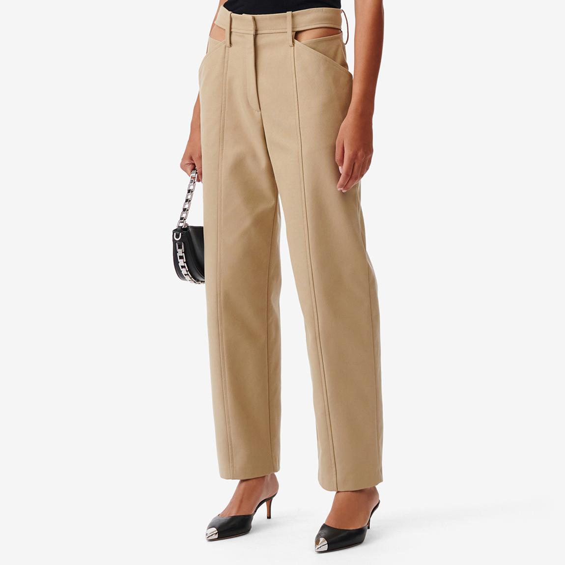 Tan Cutout Waist Trousers main product photo