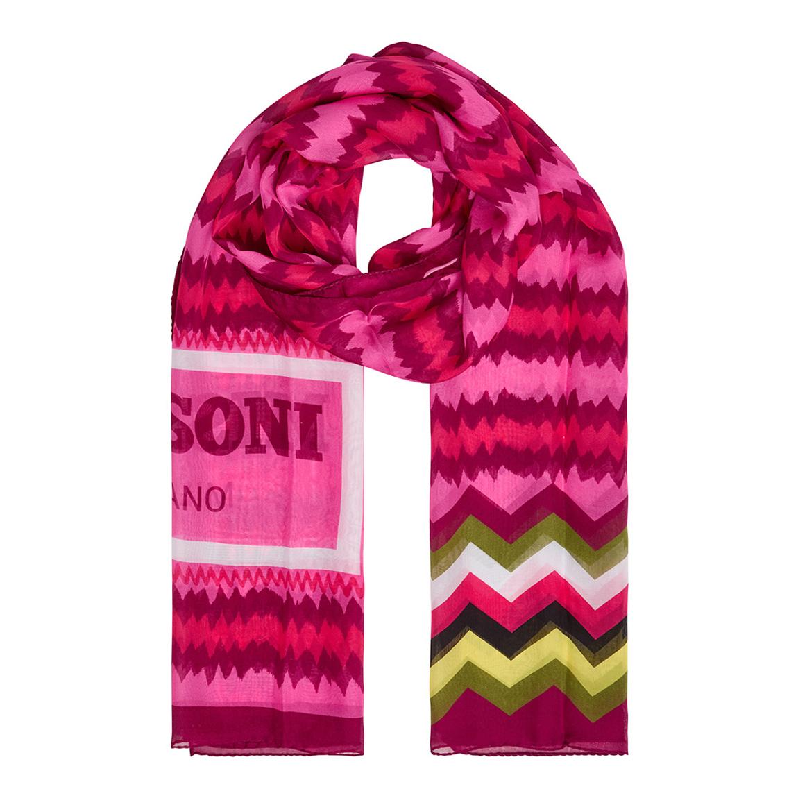 Pink Silk Scarf main product photo