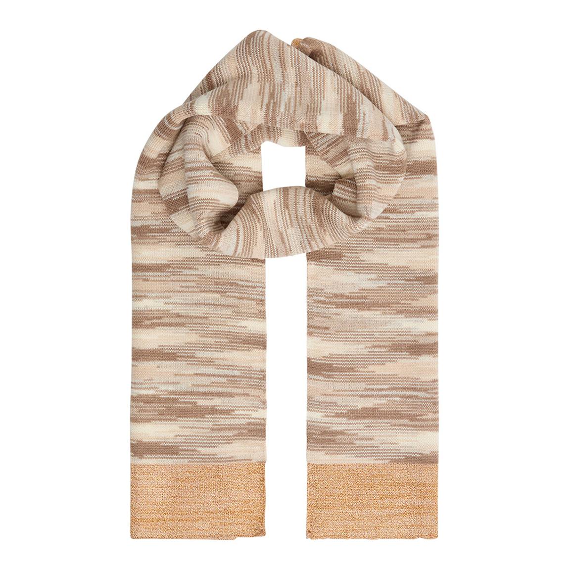 Beige Knitted Scarf main product photo