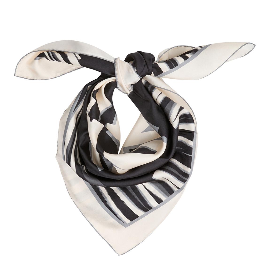 Black Silk Scarf main product photo