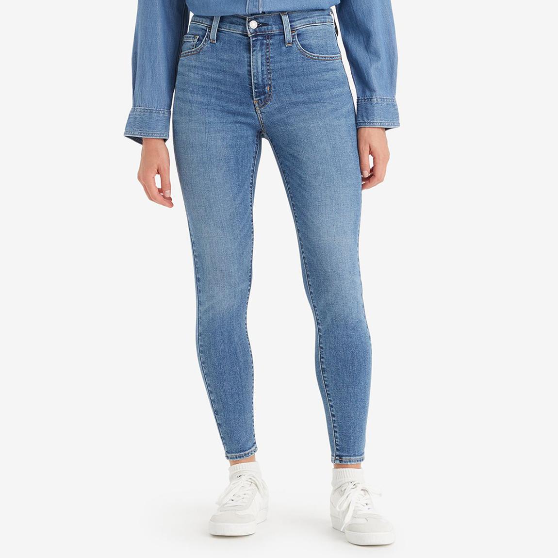 Mid Blue 720™ Hirise Super Skinny Stretch Jeans main product photo