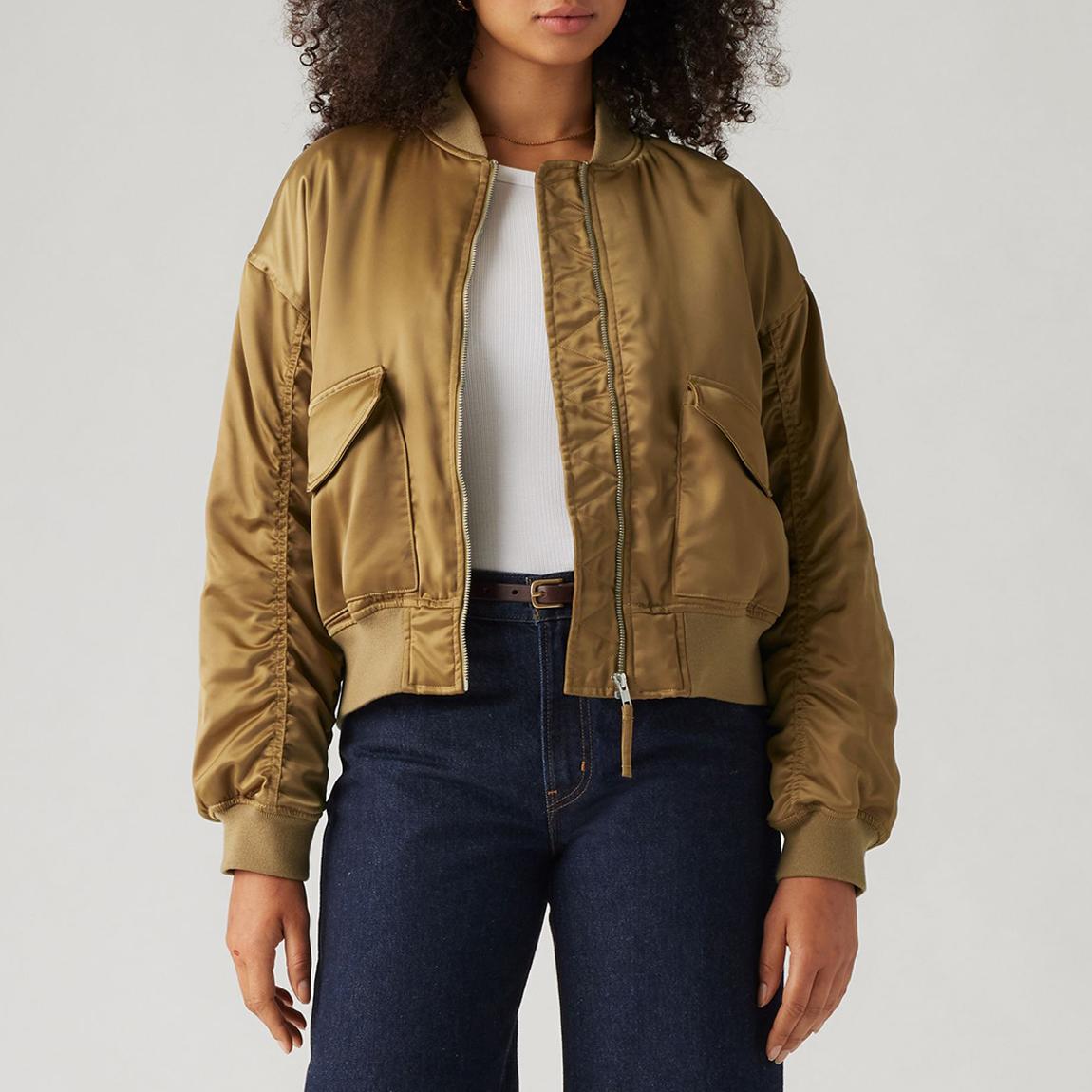 Camel Bomber Jacket main product photo
