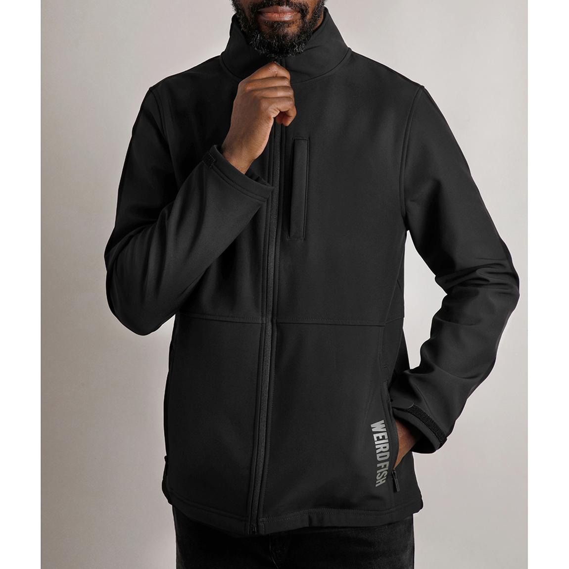 Black Soft Shell Showerproof Jacket main product photo