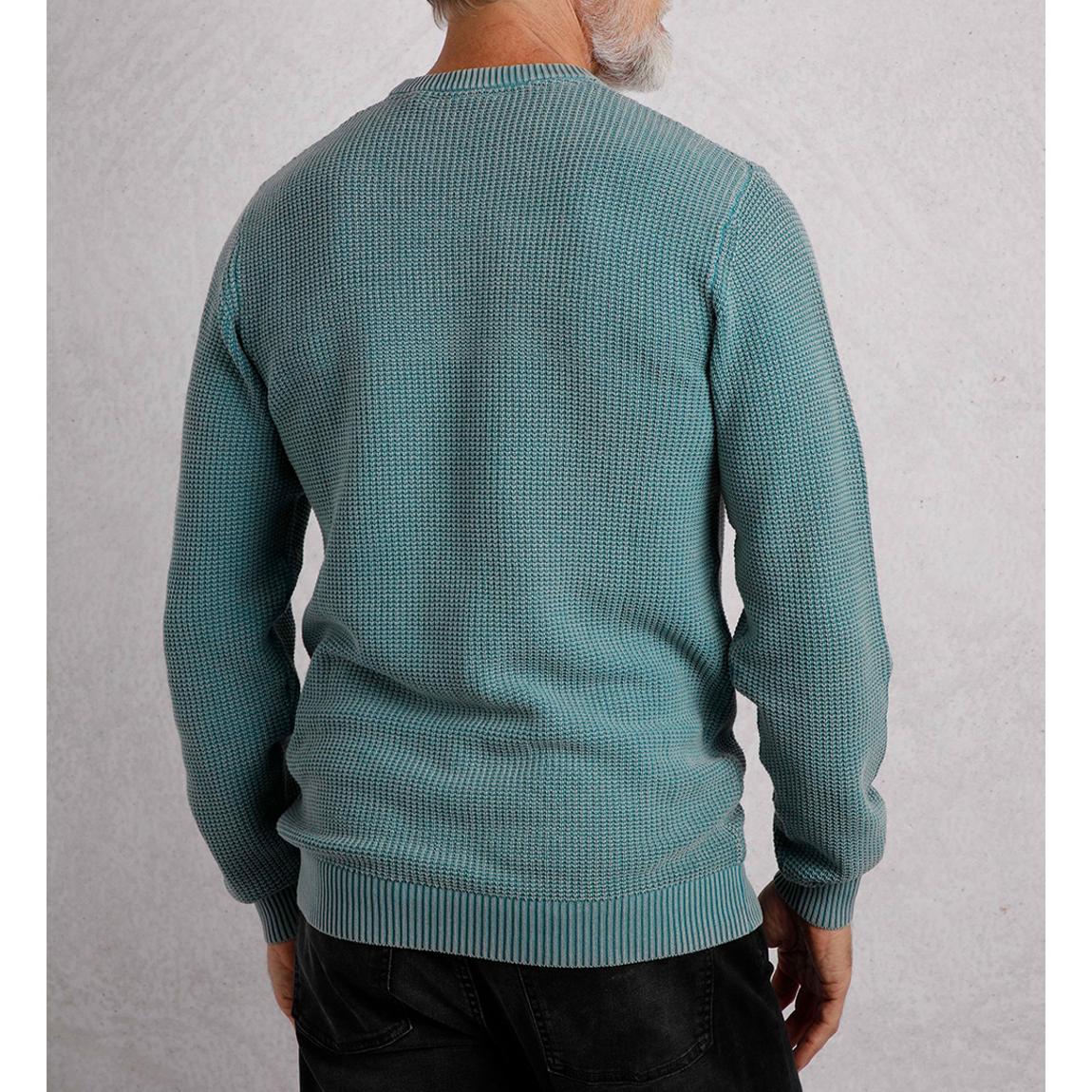 Blue Waffle Cotton Jumper main product photo