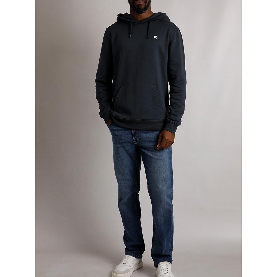 Navy Premium Popover Hoodie main product photo