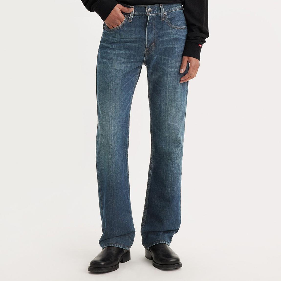 Dark Blue 527™ Standard Bootcut Stretch Jeans main product photo