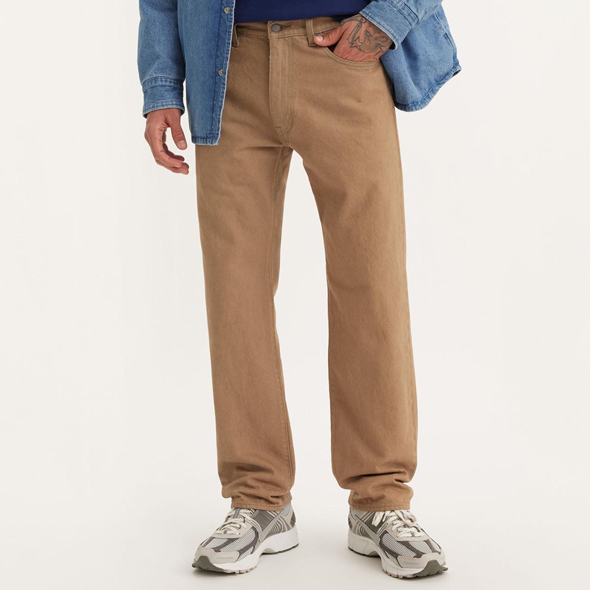 Beige 555™ Relaxed Straight Jeans main product photo