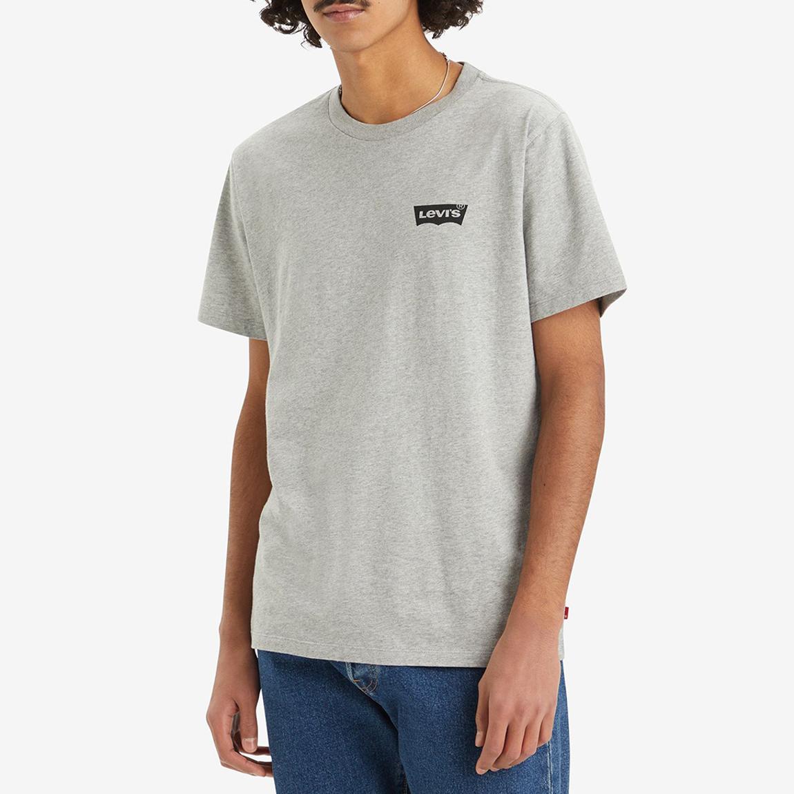 Grey Bandana Logo Cotton T-Shirt main product photo