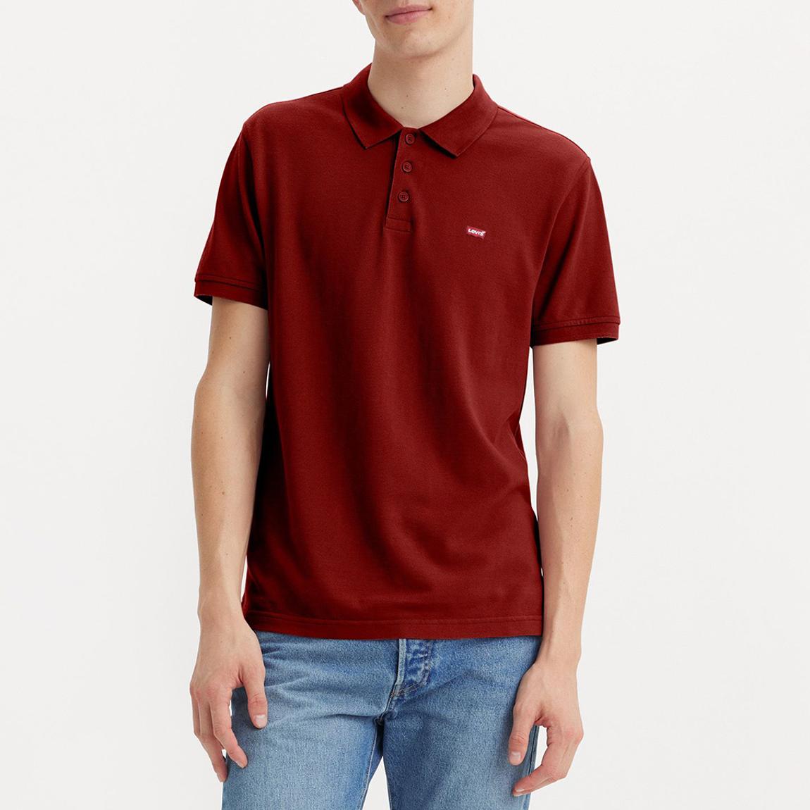 Rust Housemark Cotton Polo Shirt main product photo