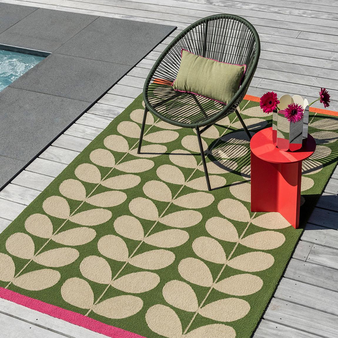 Solid Stem outdoor 463607 160x230cm Rug, Basil main product photo