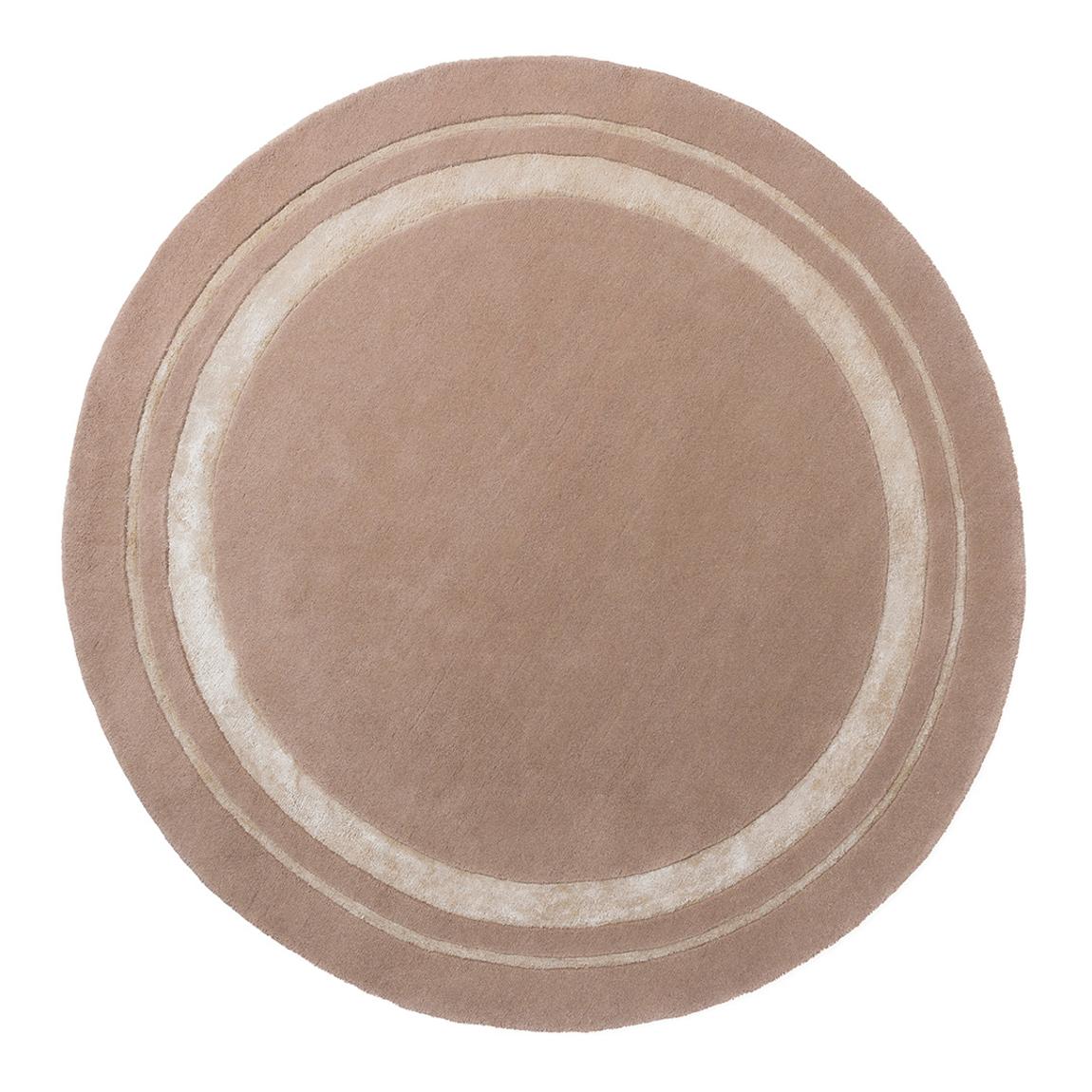 Redbrook 081801 150cm Round Rug, Hazelnut main product photo