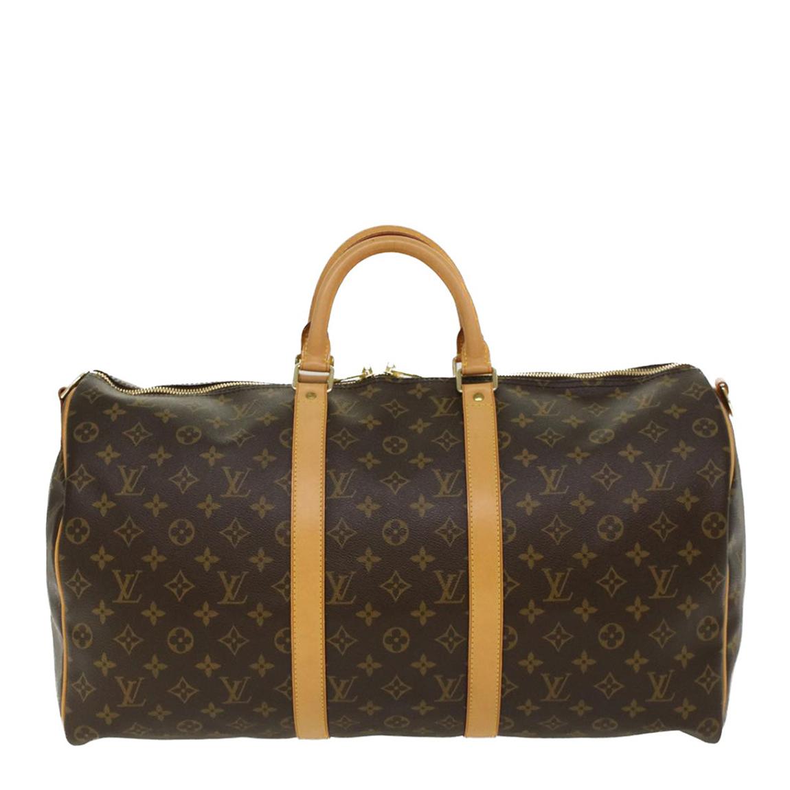 Brown Keepall Bandouliere 50 Travel AB main product photo