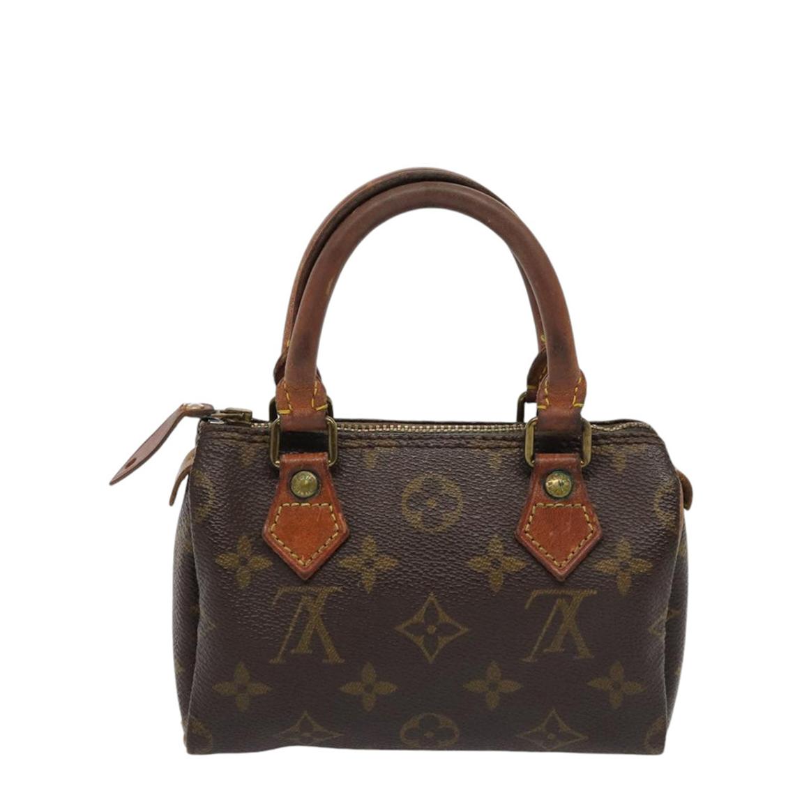 Brown Mini Speedy Handbag B main product photo