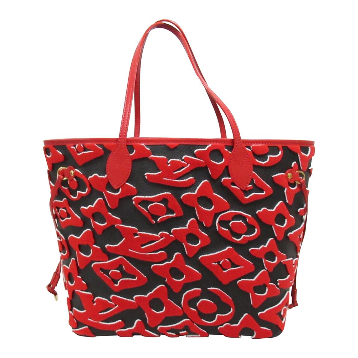 Red Neverfull Mm Tote Bag A main product photo