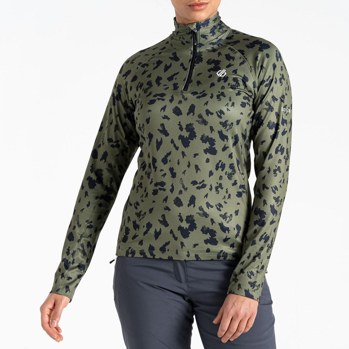 Khaki Divulge Lightweight Core Stretch Midlayer main product photo