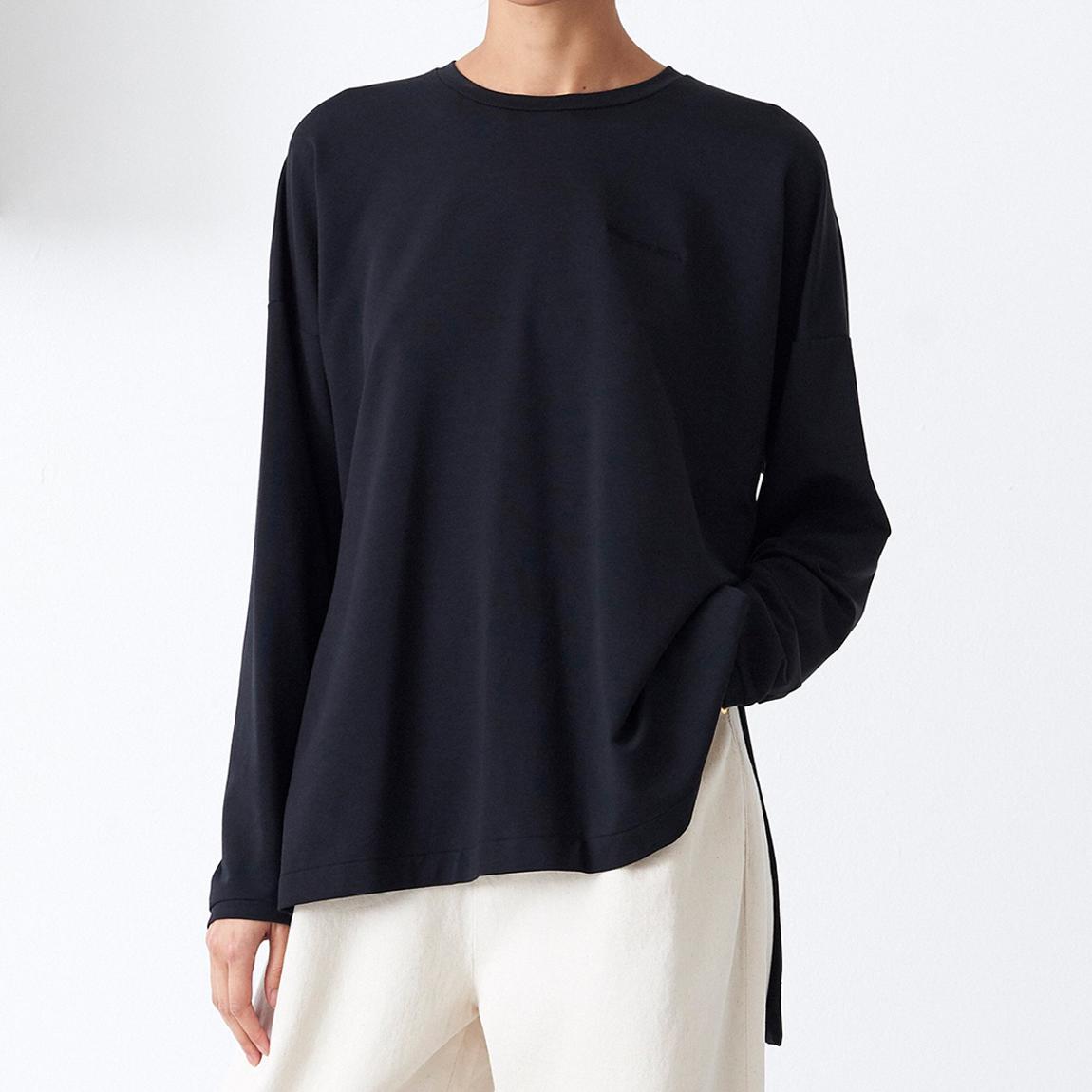 Black Crew Neck Top main product photo
