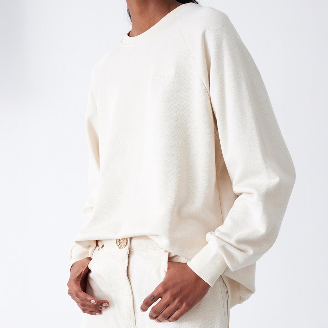 Ivory Crew Neck Sweater main product photo