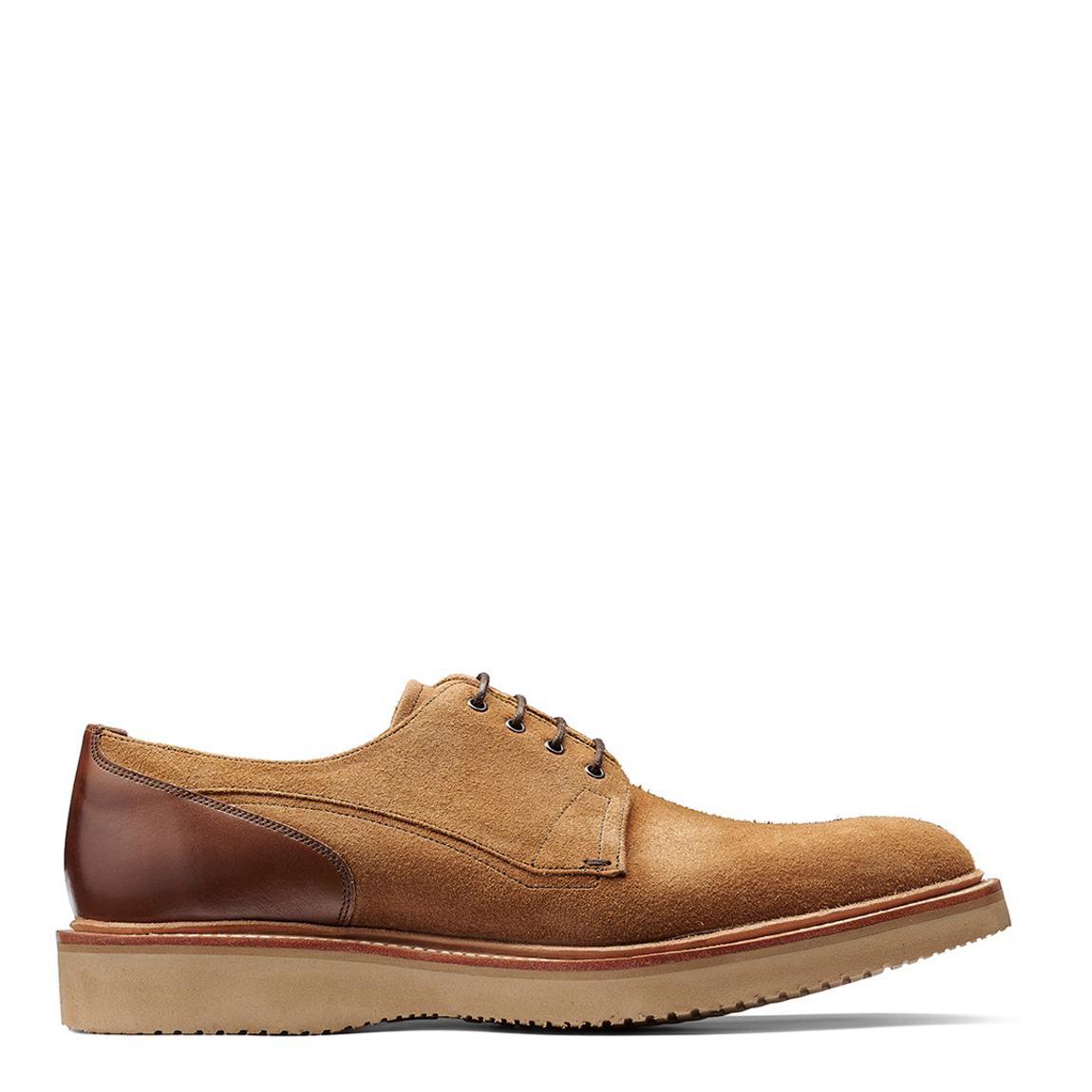 Coffee Stratton Suede Formal Shoe main product photo