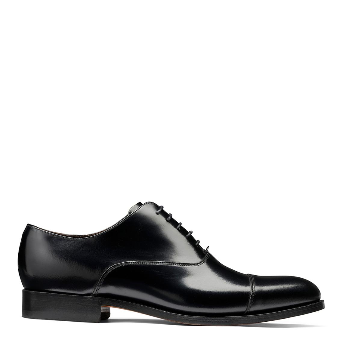 Black Polish Warnford Oxford Shoe main product photo