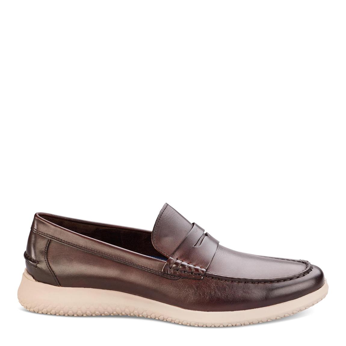 Brown Leather Cruise Penny Loafer main product photo