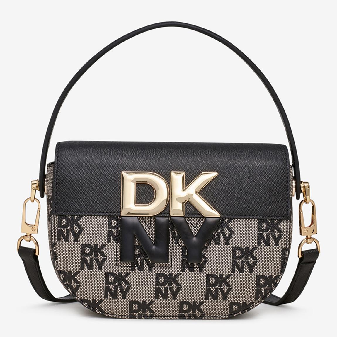 Black Echo Small Flap Crossbody Handbag main product photo
