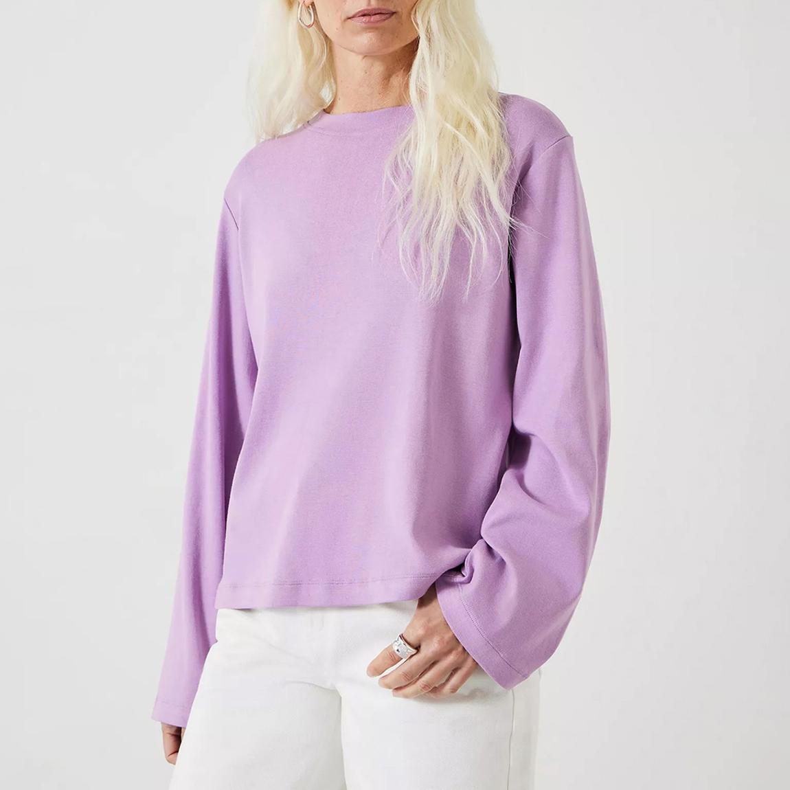 Lilac Column Sleeve Top main product photo