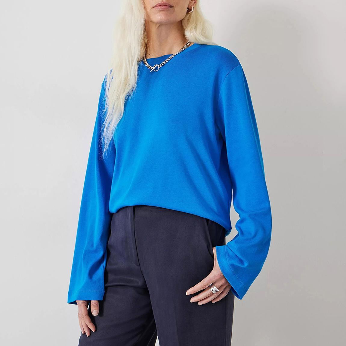 Cobalt Column Sleeve Top main product photo
