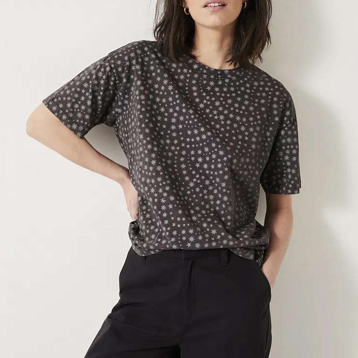 Grey Printed T-shirt main product photo