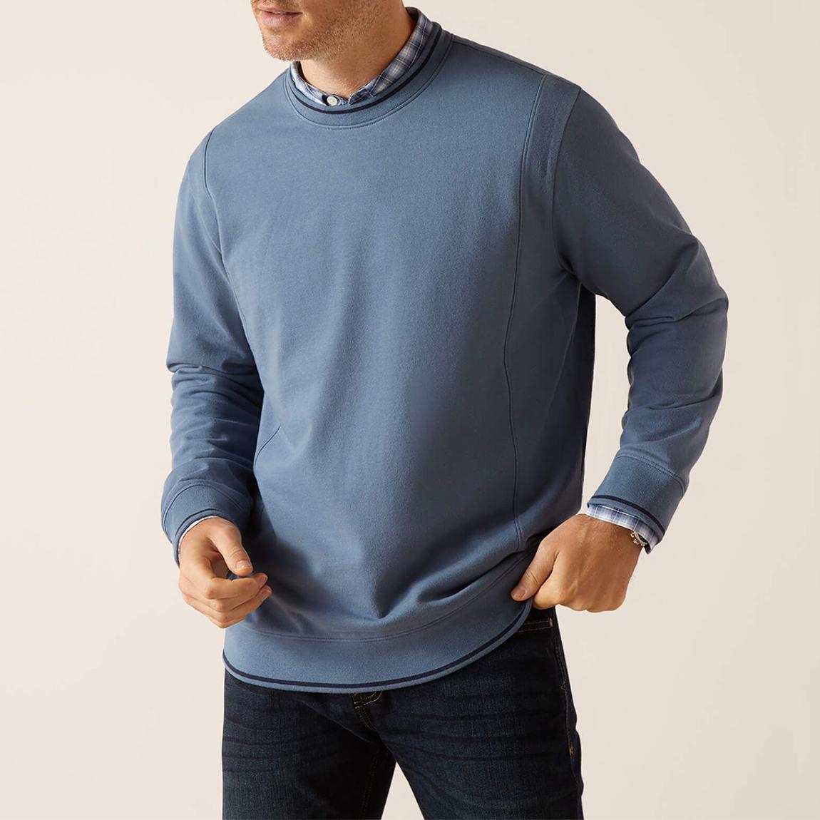 Men's Blue Tedstock Sweatshirt main product photo