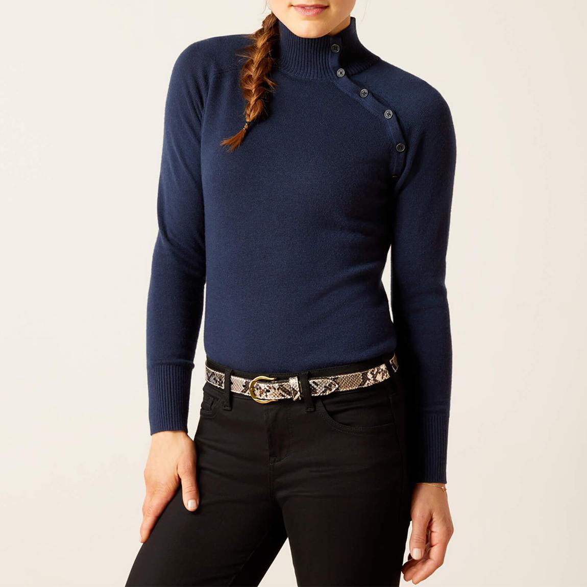 Navy Half Moon Bay Sweater main product photo