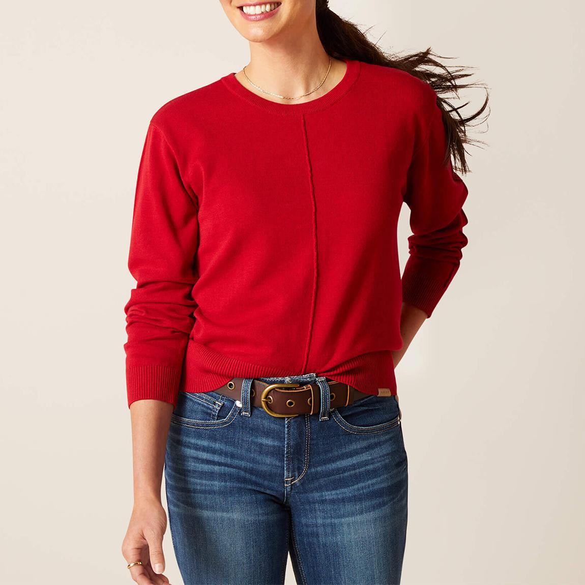 Red Peninsula Sweater main product photo