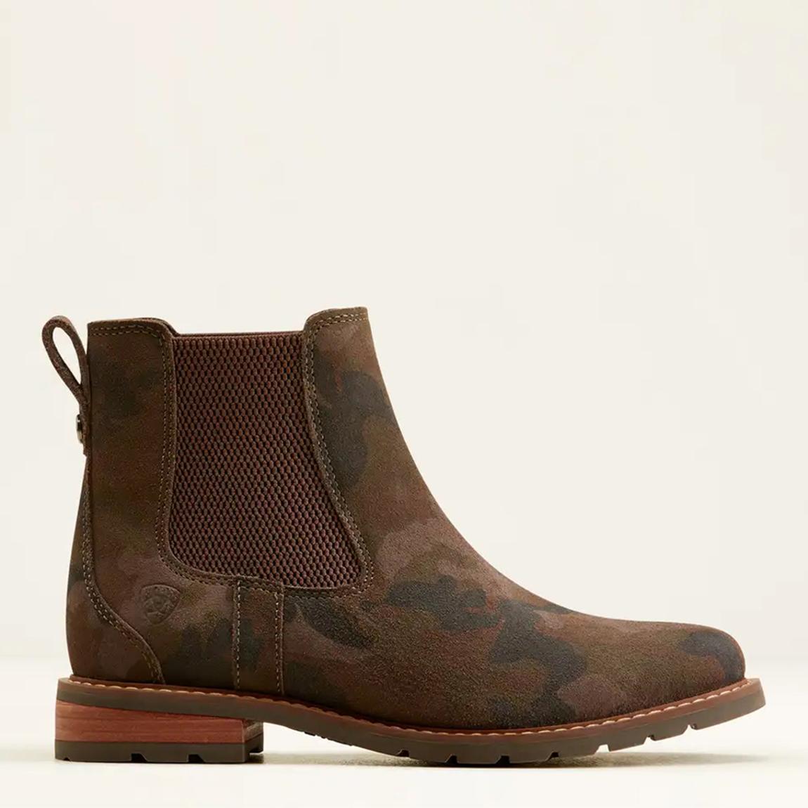 Camo Brown Suede Wexford Chelsea Boot main product photo