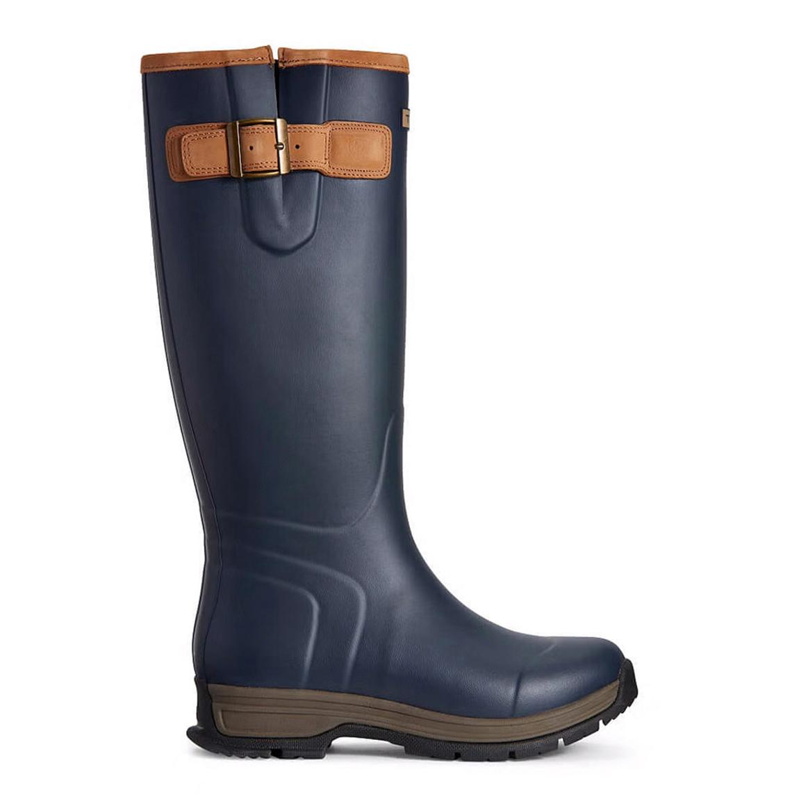 Brown Burford Waterproof Rubber Boot main product photo