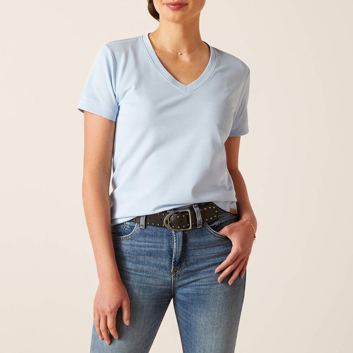 Blue Fairford V-Neck T-Shirt main product photo