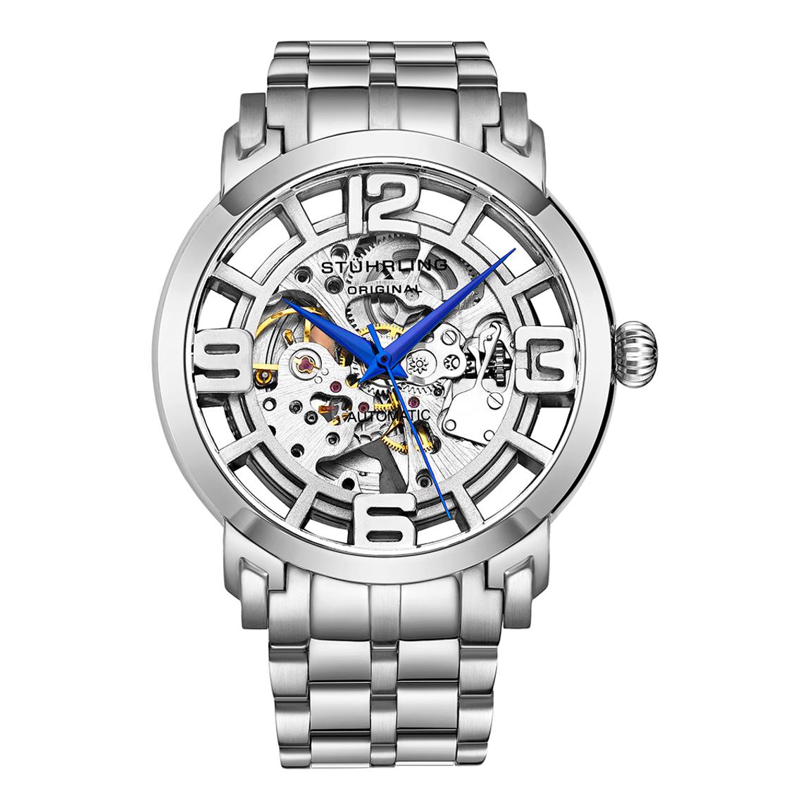 Silver Mens′s Quartz Watch 42mm main product photo